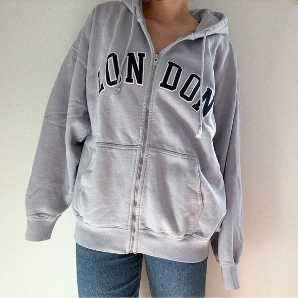 Brandy Melville Christy London Hoodie - Picture 2 of 5